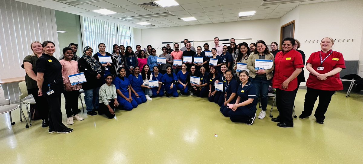 Steve Hams RN (@sphams) on Twitter photo This truly brings joy to my heart, today celebrating our incredible <a href="/NorthBristolNHS/">North Bristol NHS Trust</a> Internationally Educated Nurses, many having successfully completed their OSCE <a href="/nmcnews/">Nursing and Midwifery Council</a> and many more following.
Remember #StayandThrive AND be fabulous.
<a href="/armstrongduff/">George Duffield</a> <a href="/MariaKaneNHS/">Maria Kane</a> This truly brings joy to my heart, today celebrating our incredible <a href="/NorthBristolNHS/">North Bristol NHS Trust</a> Internationally Educated Nurses, many having successfully completed their OSCE <a href="/nmcnews/">Nursing and Midwifery Council</a> and many more following.
Remember #StayandThrive AND be fabulous.
<a href="/armstrongduff/">George Duffield</a> <a href="/MariaKaneNHS/">Maria Kane</a>