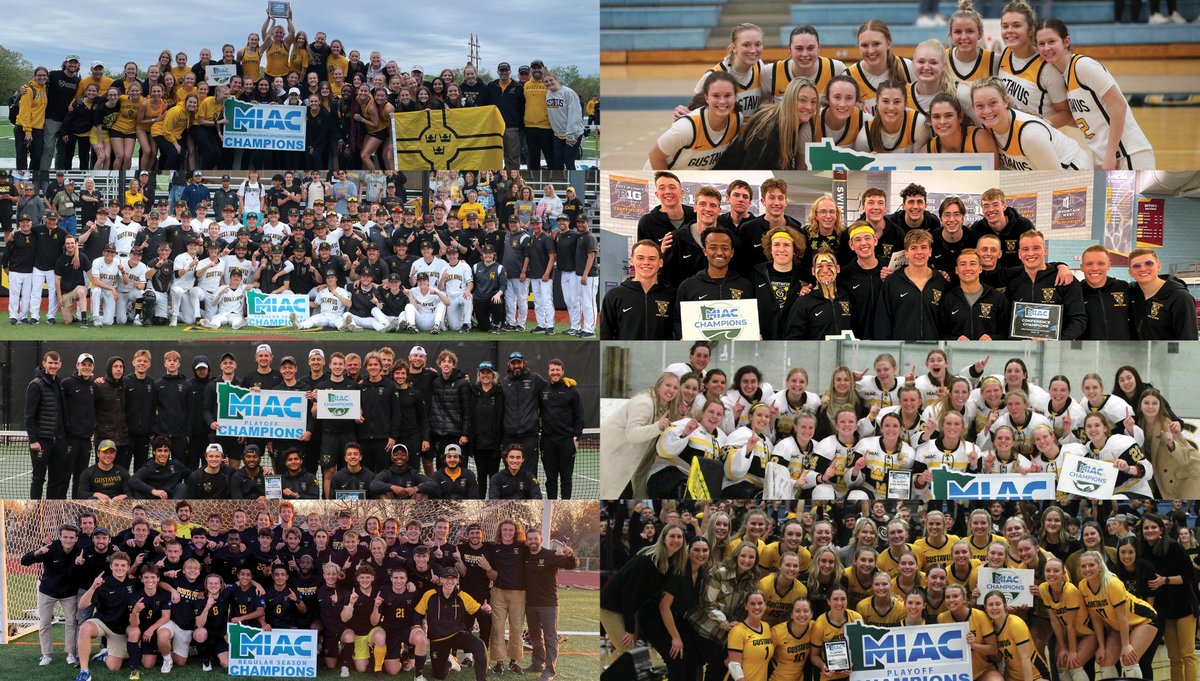 Gustavus women's athletics wins second straight MIAC All-Sports title, men finish second 

#GoGusties | #whyGustavus 

Release: athletics.blog.gustavus.edu/2023/05/17/gus…