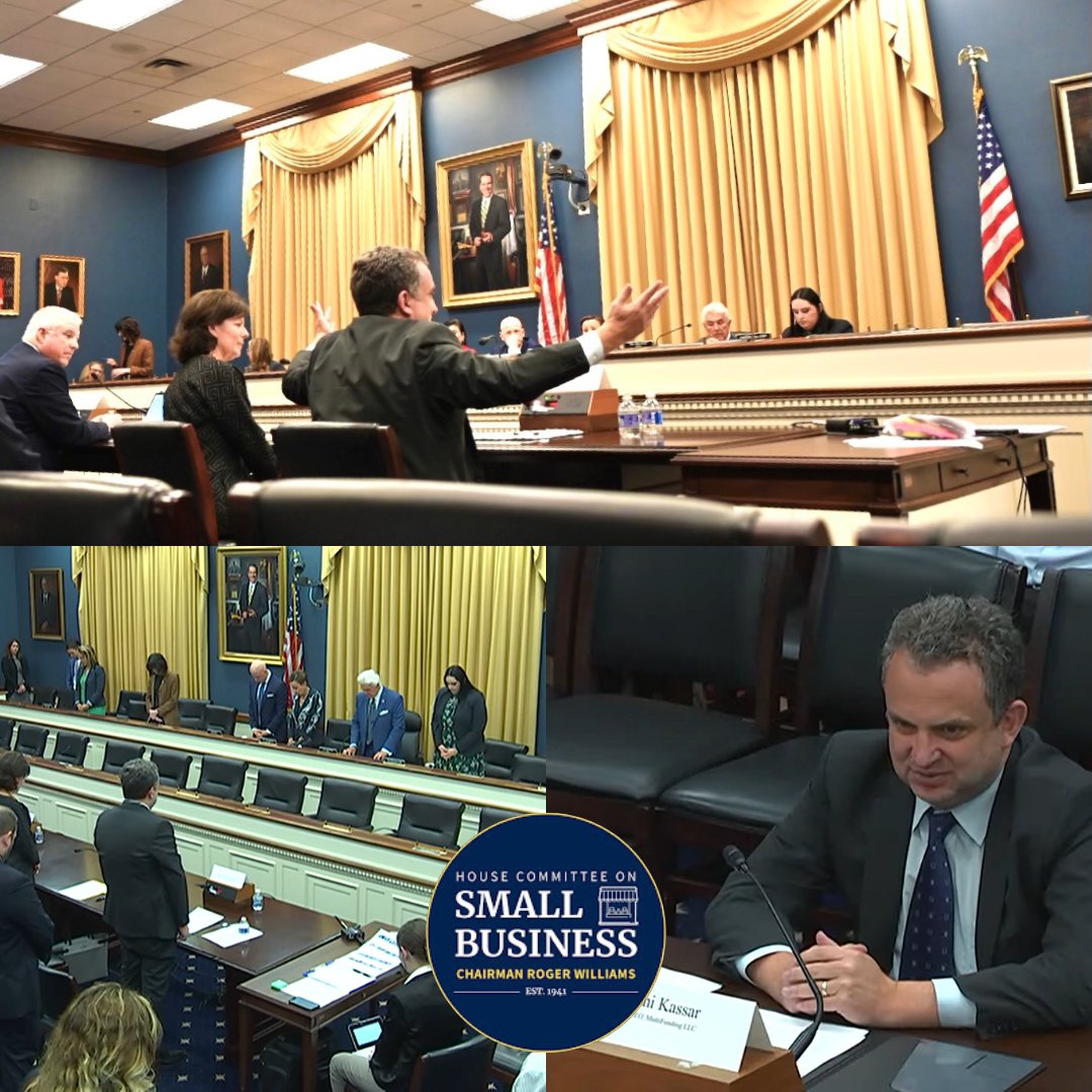 GrowthDilemma's tweet image. This morning, Founder &amp;amp; CEO of @MultiFunding, @AmiKassar testified in front of the House of Representatives #SmallBusinessCommittee about changes to the #SBAprogram.

Here is a clip from today's hearing of Ami's opening remarks: bit.ly/3OmJDxh
