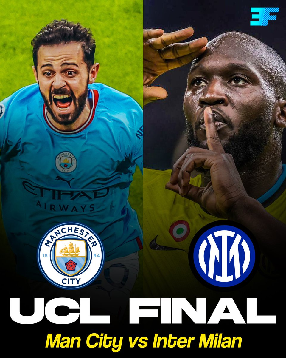 🚨🇪🇺 MAN CITY VS INTER MILAN IN THE UCL FINAL. ISTANBUL AWAITS!