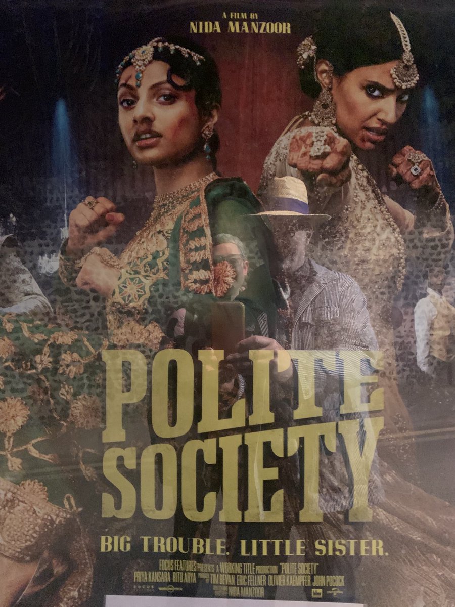 Bob&Roberta Smith (@bobandroberta) on Twitter photo <a href="/PoliteSocietyFF/">Polite Society</a> wow we enjoyed this film so much.. !!! All power to you.. just wonderful .. go see it !!! <a href="/PoliteSocietyFF/">Polite Society</a> wow we enjoyed this film so much.. !!! All power to you.. just wonderful .. go see it !!!