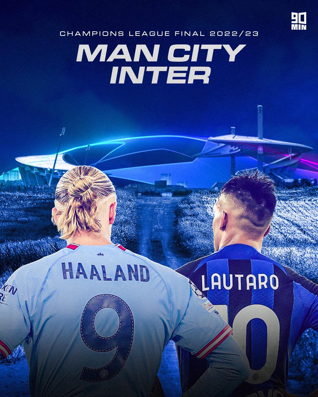 Manchester City x Inter de Milão (FINAL DA CHAMPIONS LEAGUE 2022/23) 