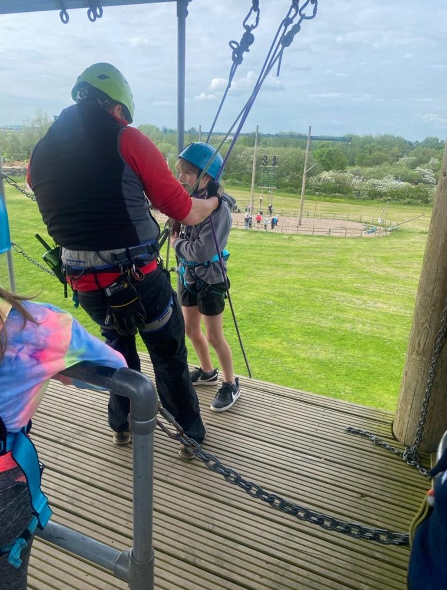 Group 2 enjoyed Buggy building and abseiling this afternoon. The children have cheered each other on and celebrated each others achievements #goteamsthardulphs