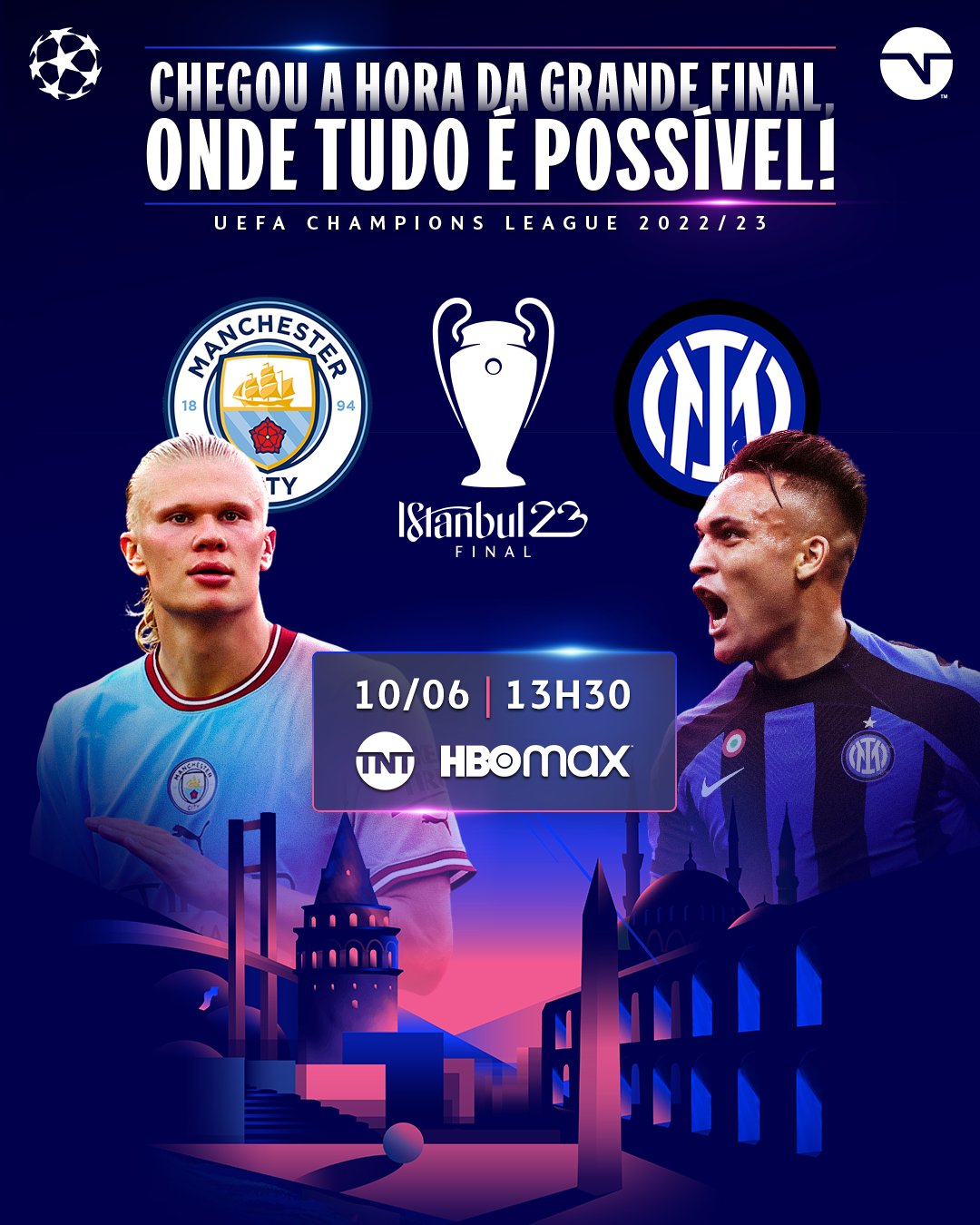 TNT Sports Brasil - HOJE TEM MAIS UEFA Champions League! Vem com a gente  que essa quarta de Liga PROMETE! . E você assiste tudo AO VIVO aqui:   #CasaDaChampions