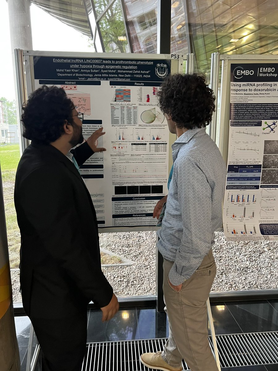 kyasir027's tweet photo. Presented my poster at #EMBOnoncodingRNA Workshop in the beautiful Poznan, Poland. Thanks organisers for wonderful hosting and EMBO travel grant. @buszczynska @_Rory_Johnson_ @Katarzyna_Solka . @serbonline for the funding. https://t.co/gJeURWMTwP