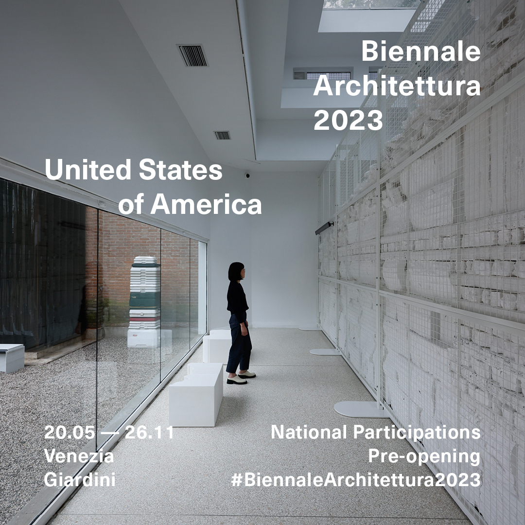 #BiennaleArchitettura2023 | #PreOpening National Participations
18.05, 14:00
UNITED STATES OF AMERICA
EVERLASTING PLASTICS
Giardini 
 
-2 days to #TheLaboratoryOfTheFuture 
Find out more and buy your ticket → bit.ly/BiennaleArchit…