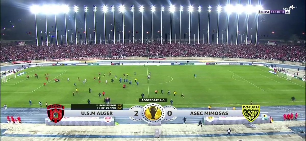 TheZokerTV's tweet image. #USMAlger 🟥⬛ EN FINALE

#USMAlger 🇩🇿 2 vs #ASEC 🇨🇮 0

🎉🎉🎉🎉🎉🎉🎉🎉🎉🎉🎉🎉

Bravo les USMISTES et Bravo Coach Benchikha ⚔️ LA CLASSSSSEEEE BROOOO.
#TotalEnergiesCAFCC #finale