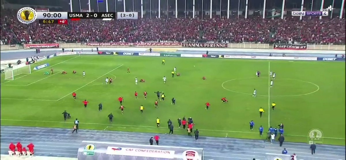 TheZokerTV's tweet image. #USMAlger 🟥⬛ EN FINALE

#USMAlger 🇩🇿 2 vs #ASEC 🇨🇮 0

🎉🎉🎉🎉🎉🎉🎉🎉🎉🎉🎉🎉

Bravo les USMISTES et Bravo Coach Benchikha ⚔️ LA CLASSSSSEEEE BROOOO.
#TotalEnergiesCAFCC #finale