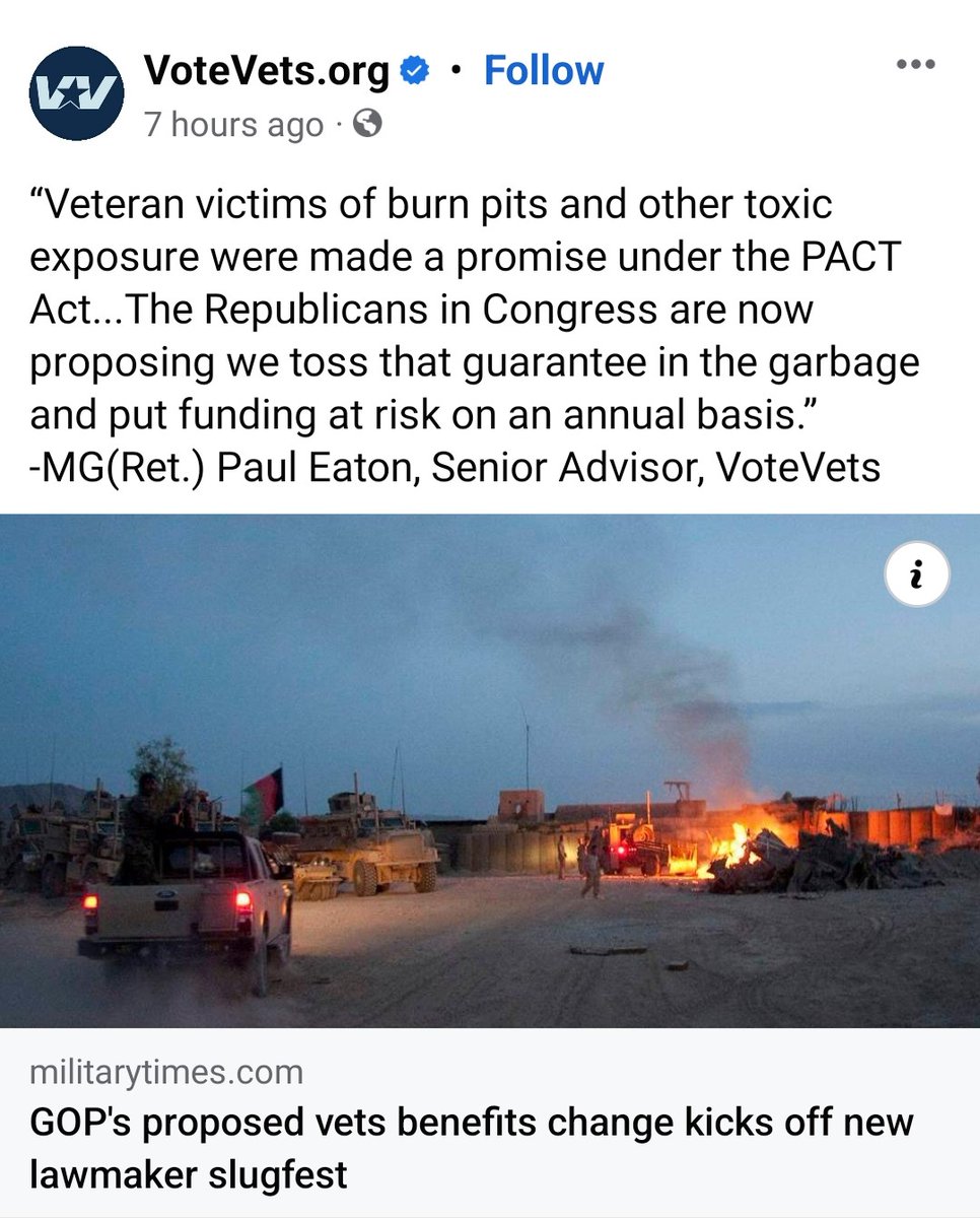 olivier_patti's tweet photo. @votevets @DrDinD To every VETERAN ...
The Republican Party shows you on a daily basis ....They don't care
@GOP
@HouseGOP
@SpeakerMcCarthy
#StopVotingRepublican
#SaveVets https://t.co/EAkRO5fNV9