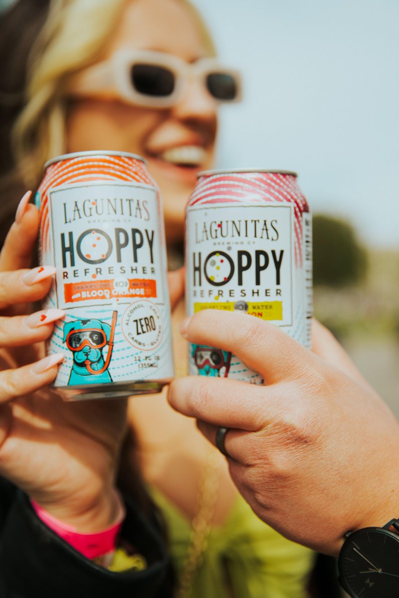 Something hoppy is coming your way...#LagunitasBrewing #LagunitasHoppyRefresher #HoppyRefresher #HopWater #HotToIt #HopSparklingWater #LagunitasBeer #Nonalcoholic