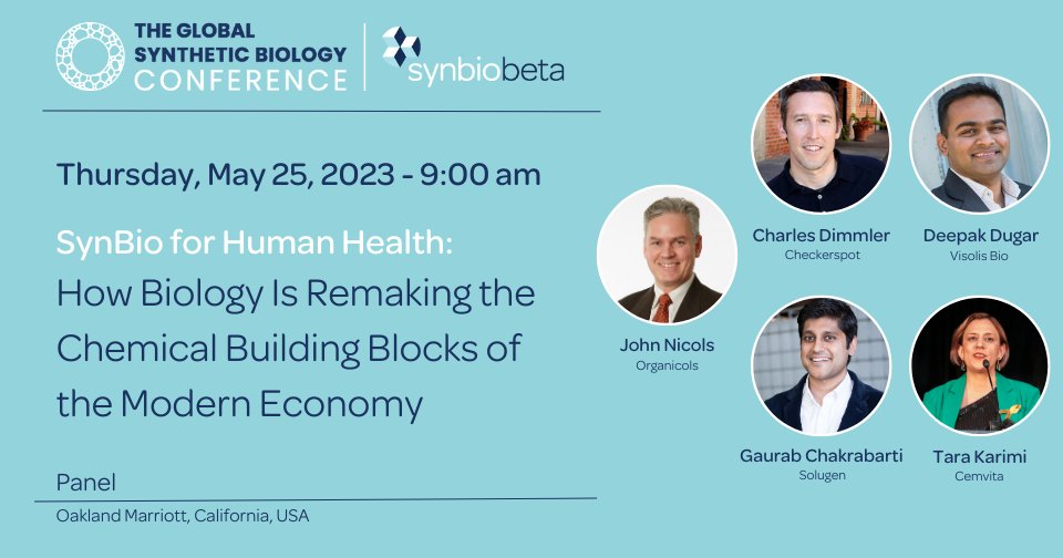 SynBioBeta (@synbiobeta) on Twitter photo How are synbio companies building and scaling novel solutions to our petrochemical dependence? What functions can synbio introduce and what is needed to speed our bioeconomy roadmap to Net Zero? Find out at #SynBioBeta2023: synbiobeta.com <a href="/TaraScience/">Tara Karimi</a> <a href="/GaurabC/">Gaurab Chakrabarti</a> @cdimmler How are synbio companies building and scaling novel solutions to our petrochemical dependence? What functions can synbio introduce and what is needed to speed our bioeconomy roadmap to Net Zero? Find out at #SynBioBeta2023: synbiobeta.com <a href="/TaraScience/">Tara Karimi</a> <a href="/GaurabC/">Gaurab Chakrabarti</a> @cdimmler