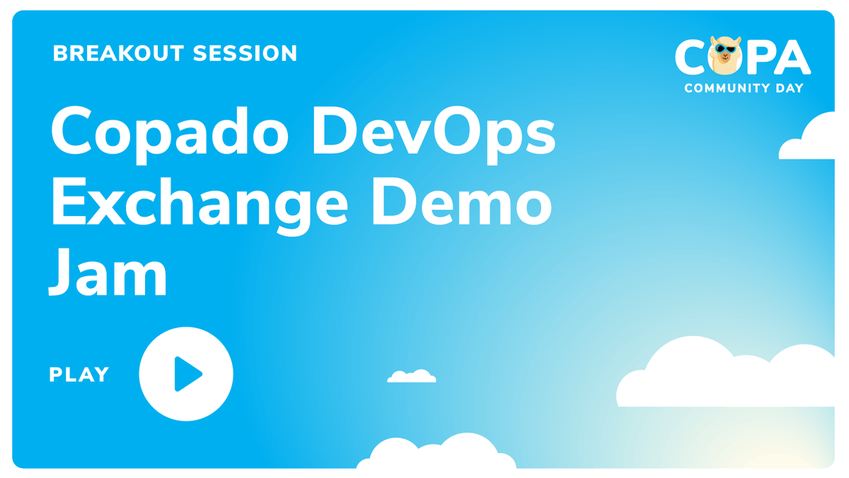 CopadoSolutions's tweet photo. Did you miss the #CopadoDevOpsExchange Demo Jam at #CopaCommunityDay? 🚀

⏪ Rewind and watch innovation and problem-solving take center stage: https://t.co/xGClsvS7Q5 https://t.co/MnTIqxgQVF