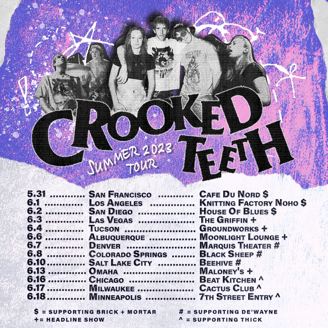 Crooked Teeth tweet media