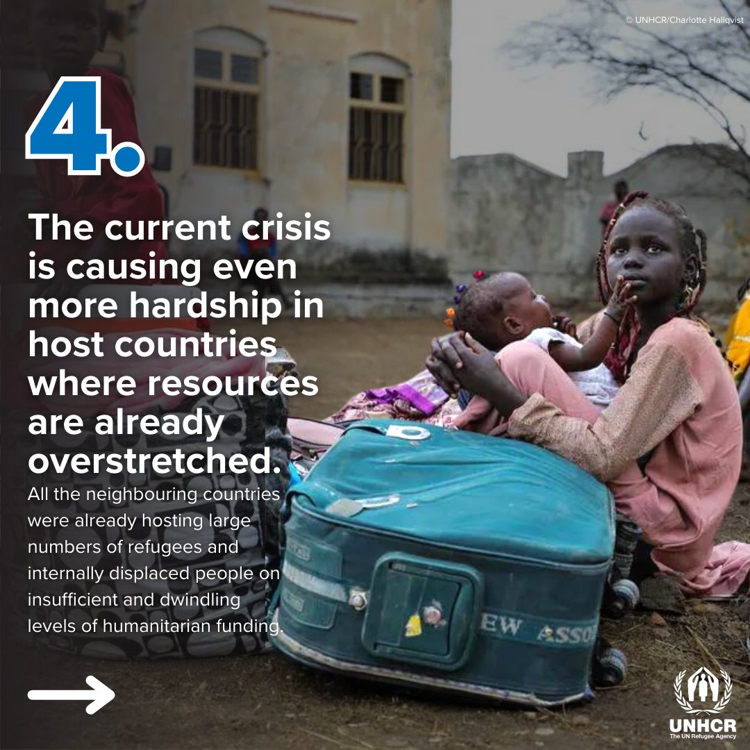 Refugees's tweet photo. Despite repeated announcements of ceasefires, intense fighting continues in Sudan - with disastrous consequences.

These are 5 things you should know about the current crisis.
