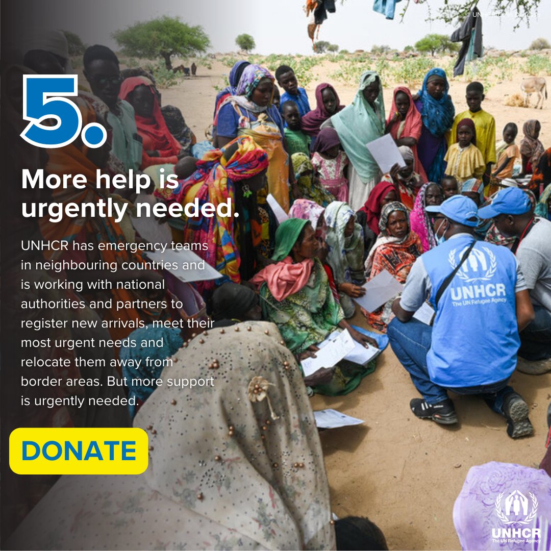 Refugees's tweet photo. Despite repeated announcements of ceasefires, intense fighting continues in Sudan - with disastrous consequences.

These are 5 things you should know about the current crisis.