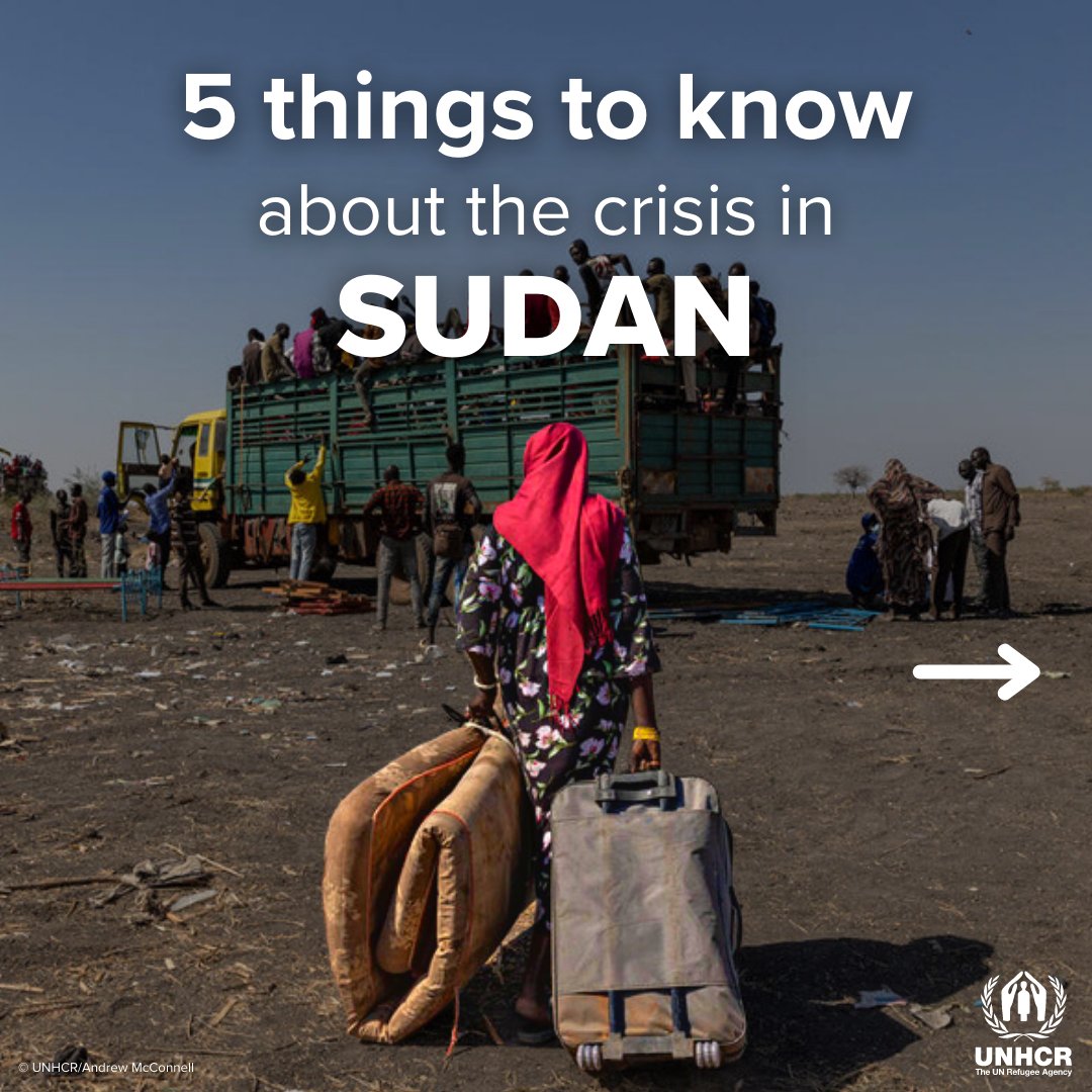Refugees's tweet photo. Despite repeated announcements of ceasefires, intense fighting continues in Sudan - with disastrous consequences.

These are 5 things you should know about the current crisis.