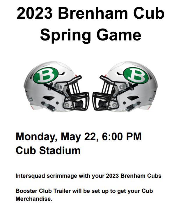 Brenham Cub Football (@brenhamfootball) on Twitter photo 