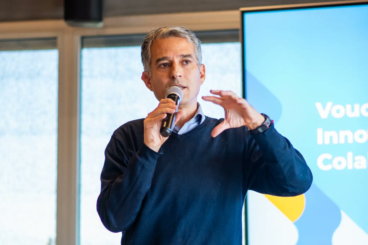 🤝¡Jornada de vinculación!🚀

📌En el marco del programa de voucher de innovación colaborativa I y II se desarrolló un espacio para intercambiar experiencias y los procesos disruptivos. 💬📣