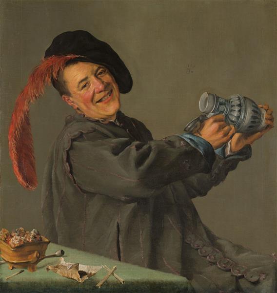 O Bebedor Alegre (Judith Leyster, 1629)