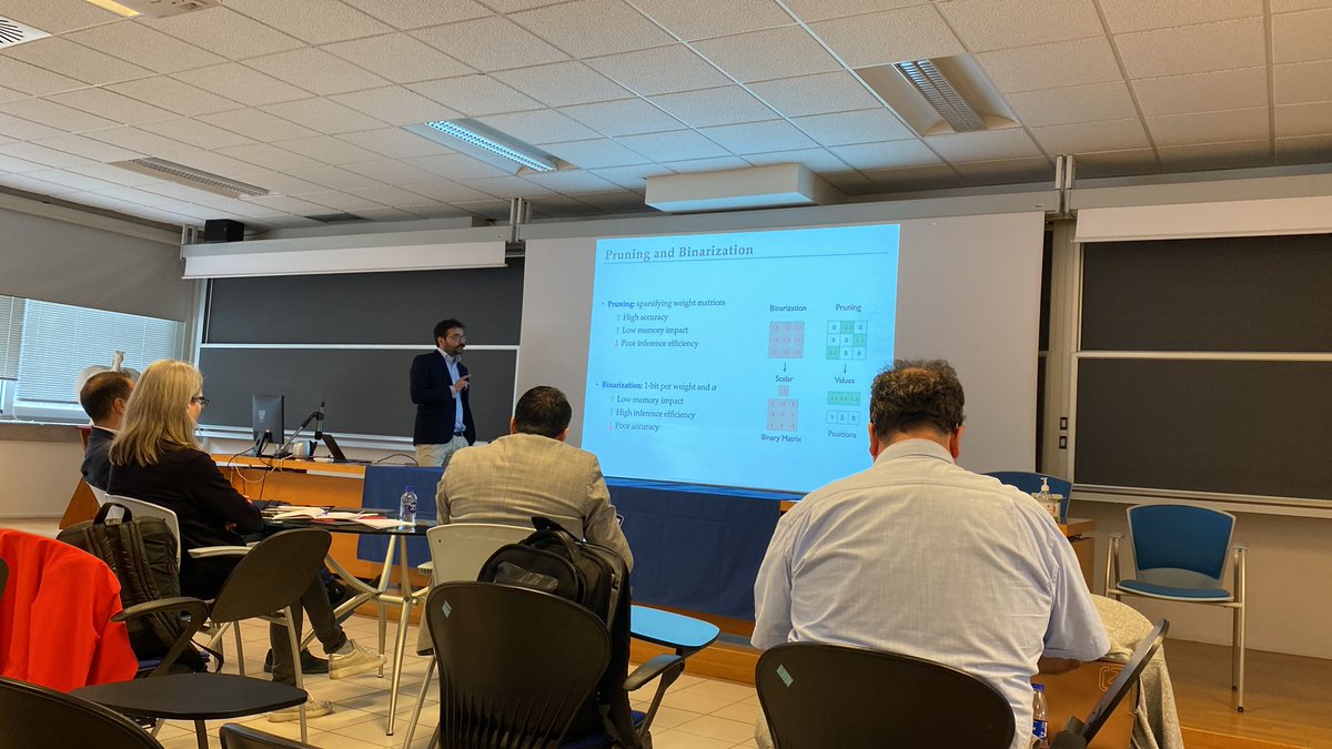 Franco Maria Nardini (@fmnardini) on Twitter photo Today, Cosimo Rulli successfully defended his Ph.D. thesis: "Efficiency-Effectiveness Trade-offs in Neural Network Compression." Congrats Dr. <a href="/cosimorulli1/">cosimorulli</a> !!! Today, Cosimo Rulli successfully defended his Ph.D. thesis: "Efficiency-Effectiveness Trade-offs in Neural Network Compression." Congrats Dr. <a href="/cosimorulli1/">cosimorulli</a> !!!