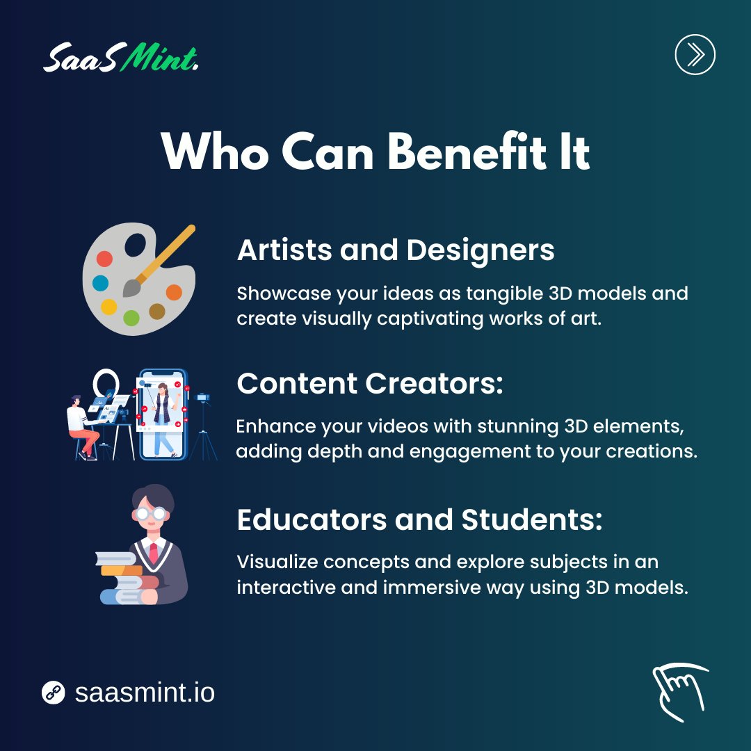 SaasMint's tweet photo. Unleash your imagination with 3DPresso! Transform videos into mesmerizing 3D models using AI. Join the waitlist now and be part of the 3D revolution.
#3dpresso #LimitlessCreativity #ai #artificialintelligence #artificialintelligenceai #3dmodels #aipoweredtool #saas #saasmint https://t.co/SASA0Itwdw