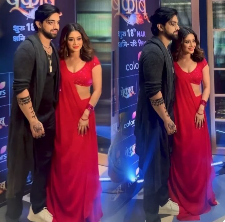 Proof that the FINEST people are born on 18th may🧎‍♀️❤️‍🔥
Happy bday eve to both of them 🤍

HBD SHIVANGI JOSHI 
THE ZAIN IMAM DAY