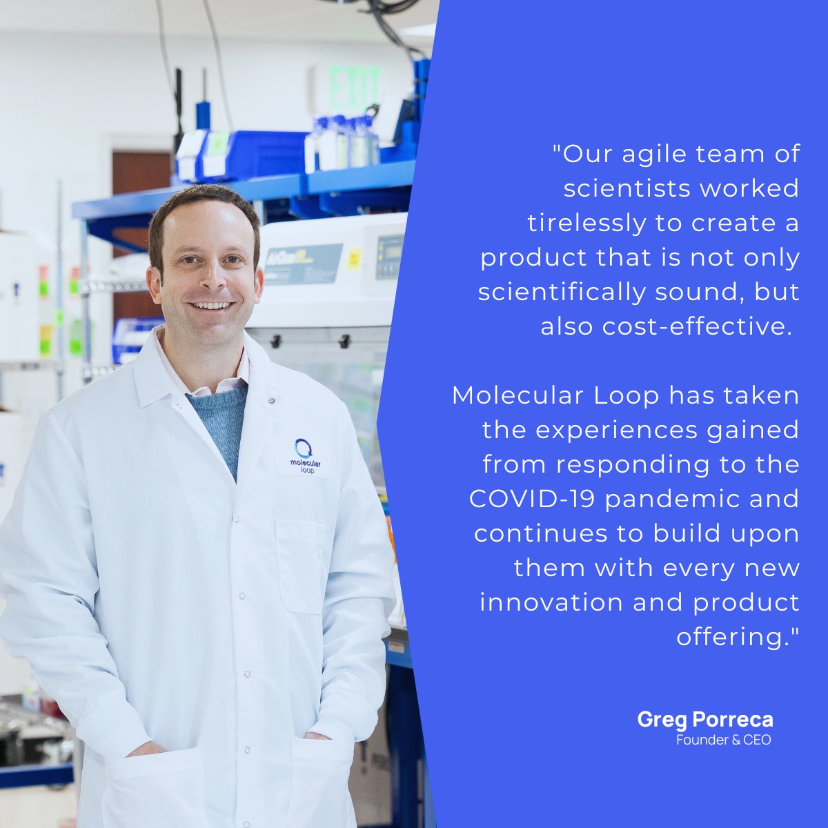 MolecularLoop's tweet photo. Proud to help contribute to global COVID-19 genomic surveillance! Over 11% of all GISAID genomes are from Molecular Loop customers. Discover why researchers trust LoopCap for every new virus variant: https://t.co/0LVEktluUn #COVID19 #genomicsurveillance #PHGW https://t.co/45EIoAsjli