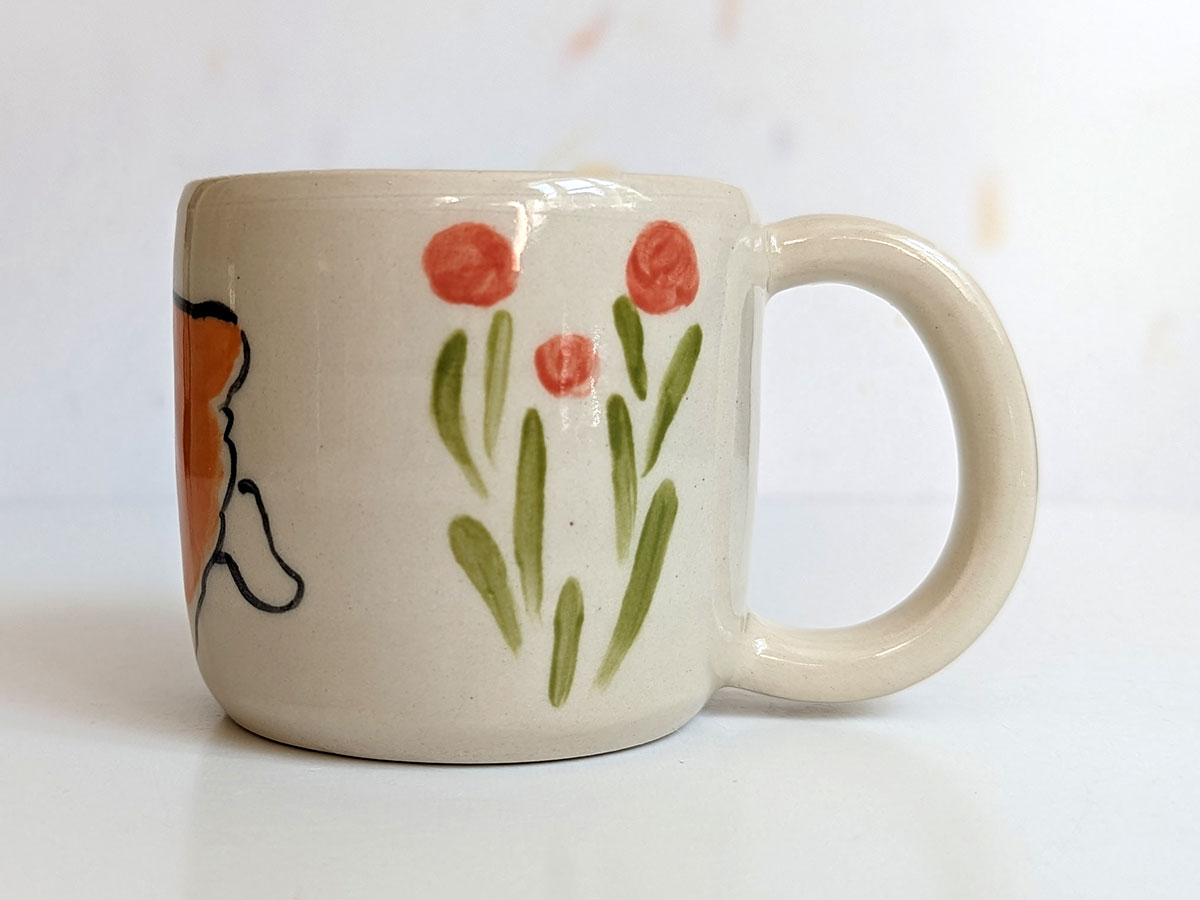「A corgi mug 」|Kness 🐬のイラスト