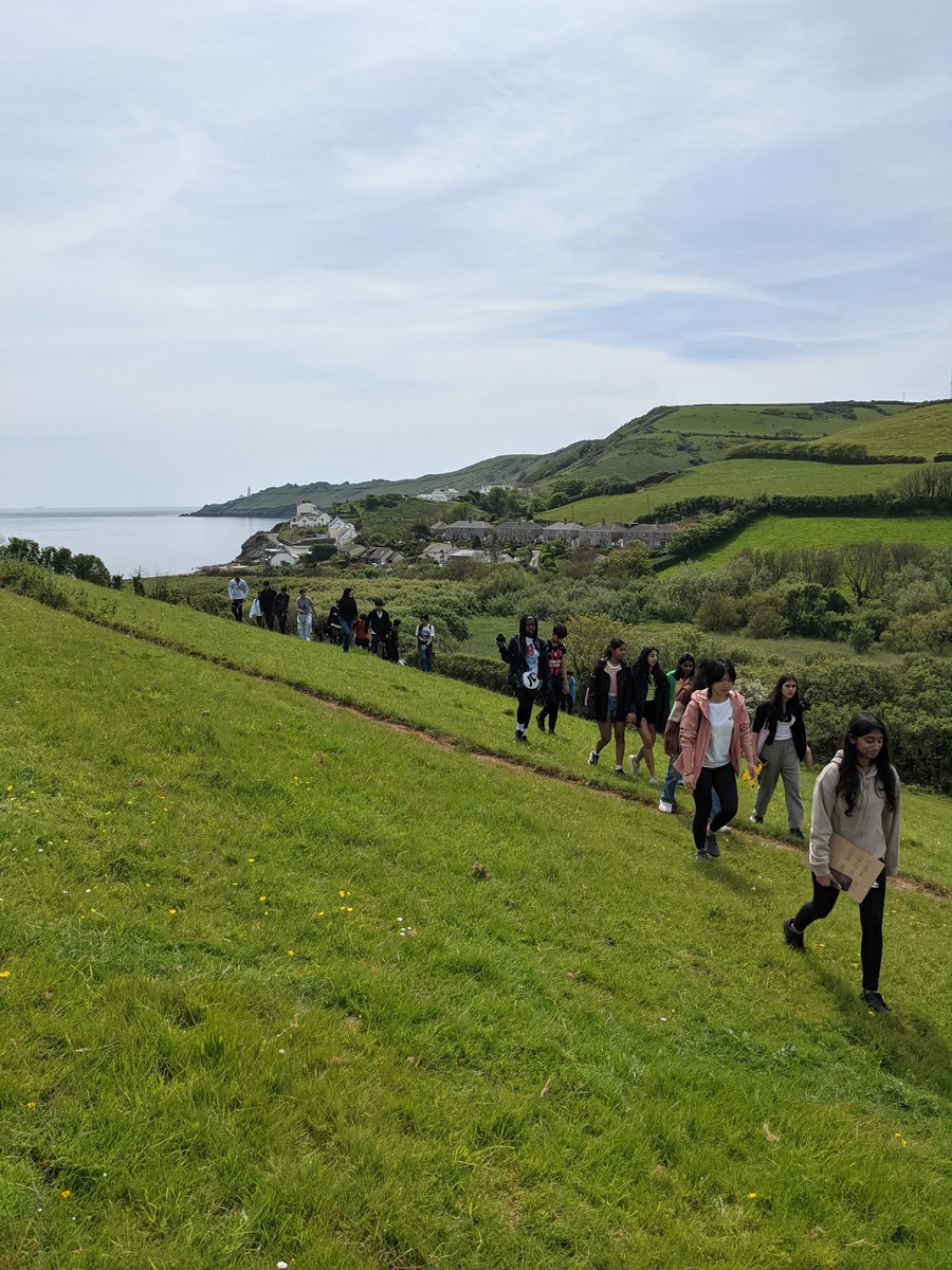 LangleyGSGeog's tweet photo. Some highlights of our hike along the beautiful South Devon coastline. https://t.co/8fPKxreVFx