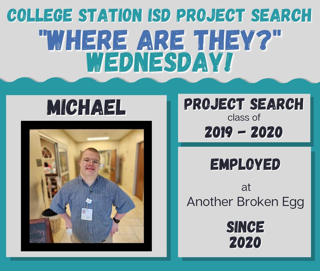 CSISDprojSEARCH's tweet image. 🤔❓❔ &quot;Where are they?&quot; Wednesday! ❔❓🤔

In this feature, we will check in on what our former interns are up to!

This week&apos;s WATW featured graduate is Michael!

Fun fact: Michael also volunteers here at Baylor Scott &amp;amp; White!
