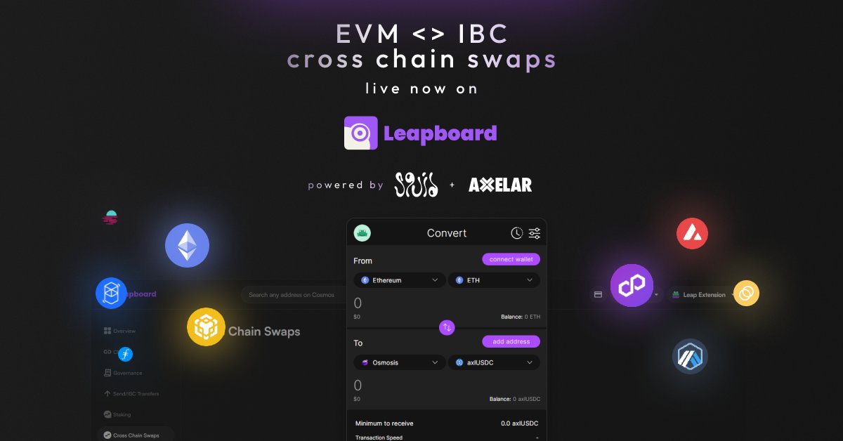 Leap Wallet 🐸 (leap_wallet) / Twitter