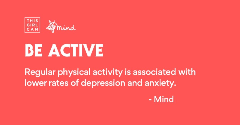 ThisGirlCanUK's tweet photo. We know that starting something new can be challenging, and getting active is no exception. @Mindcharity has some great tips and resources to help you get started. #MentalHealthAwarenessWeek