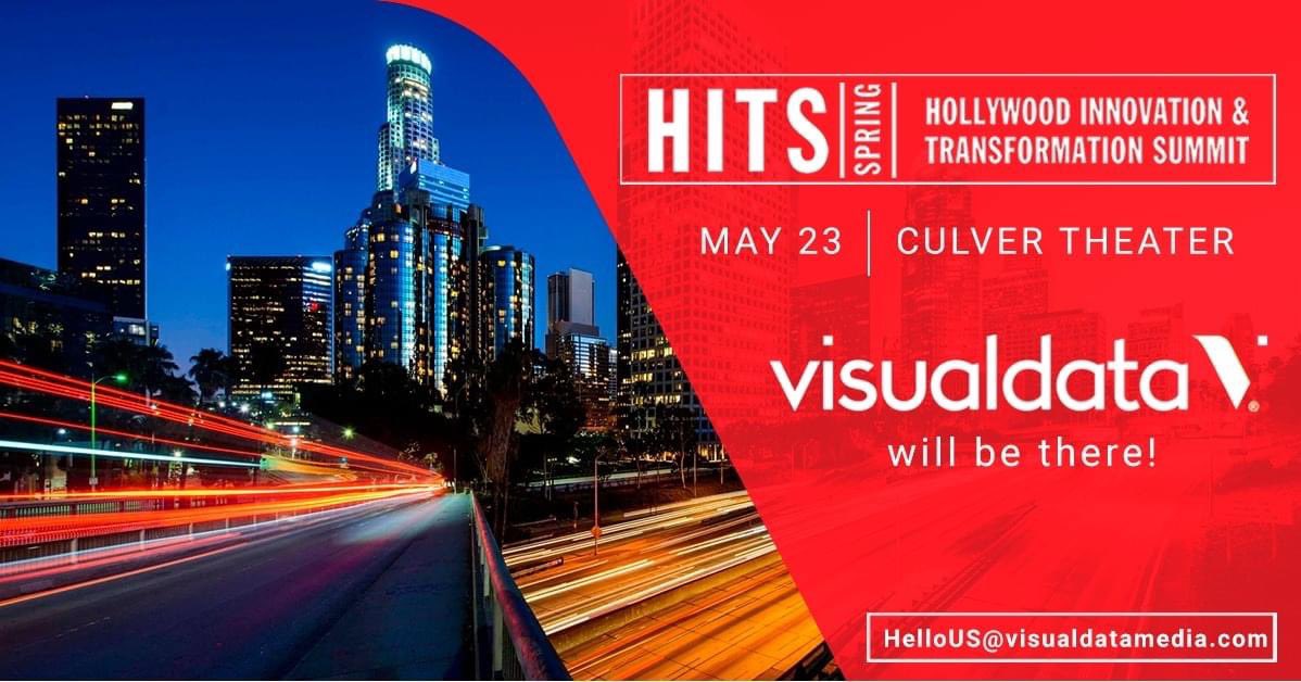 Visual Data, along with the industry’s top technology minds &amp; innovators will be attending MESA’s Hollywood Innovation &amp; Transformation Summit on May 23 at the iconic Culver Theater. 

Let's make the future of entertainment together!