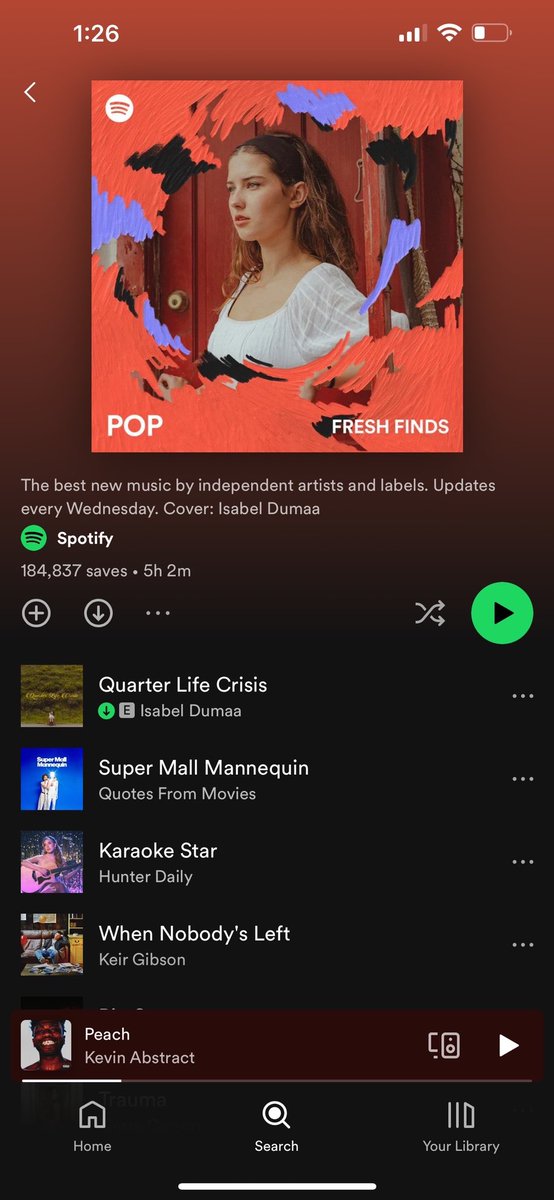hifilabs's tweet photo. The cover is lookin pretty familiar? 🤔

Omg, it’s HIFI artist Isabelle Dumaa!! 

Full playlist: https://t.co/vhoOZ8DWEo https://t.co/5CLF9TUexD