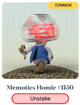 derrickdk2's tweet photo. Memotics Homie #1150 has the legendary Memotic Key. With immense power, it opened realms to hidden potions lockers, granting the watcher omnipresence. Guided by ancient spirits,Homie embarked on a magical quest, unlocking secrets and becoming a beacon of light #TheWatcherMemotics https://t.co/htHGATKmOD