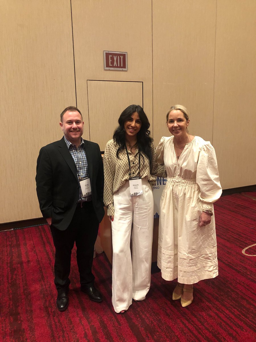 Day two at Reimagine Pharma! Sheyda Karvar, SVP Media Strategy, Greg Fry, EVP Engagement &amp; Digital Strategy Lead, and Carrie Craigmyle of <a href="/DeepIntentInc/">DeepIntent</a> just wrapped their panel on finding and activating rare disease audiences. Contact us to learn more bit.ly/ContactUsFP