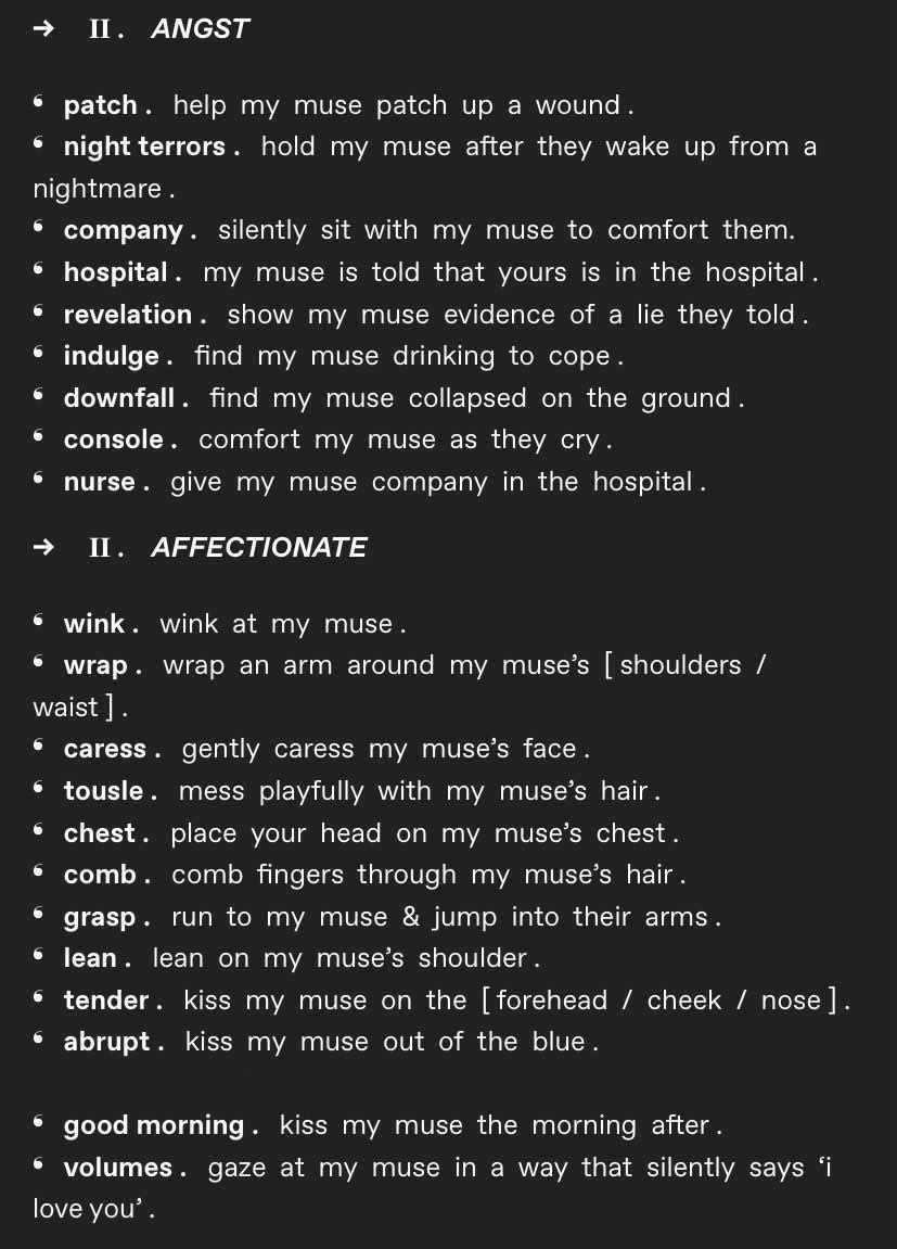 ⠀
⠀
                 starter call!
 
reply down below with the prompt you want for your muse. say /reverse and a prompt for what your muse does to lylla.⠀

⠀