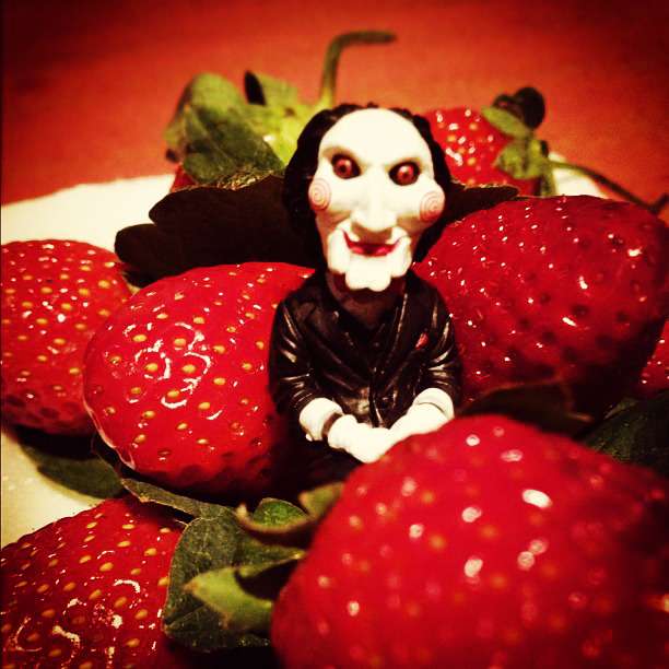 do you want to play a game with me its called strawberries and i always win