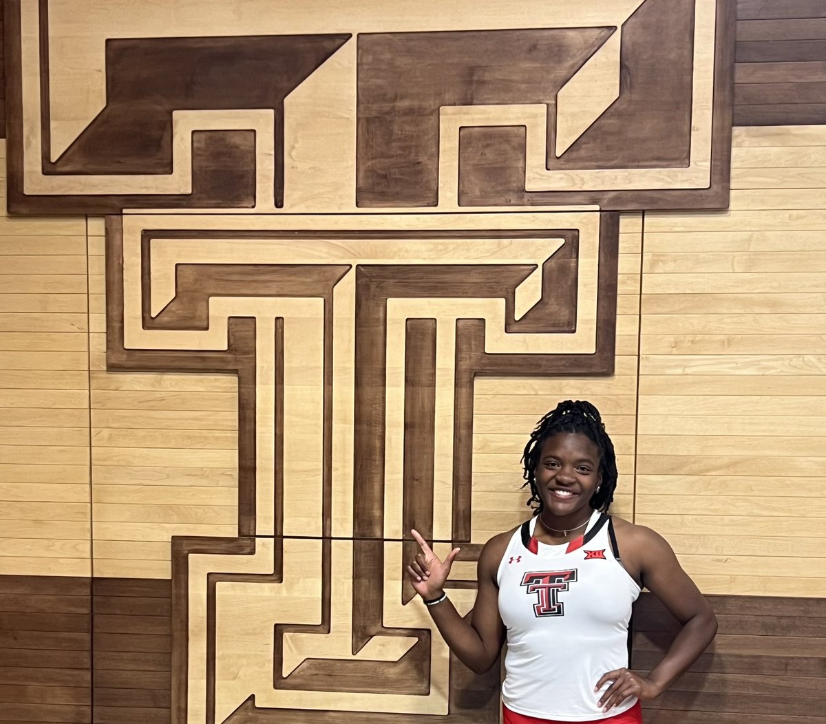 amori_pierson's tweet photo. Look out Lubbock, Texas! The Tornado is coming 🌪️ 

Proud to announce I have chosen to become a Red Raider &amp; will be attending Texas Tech University in the fall! 

#wreckem 
#PiersonPassion2.0
@WesKittley @PiersonPassion 
@TexasTechTF 
@TexasTech https://t.co/djt15J9GFN
