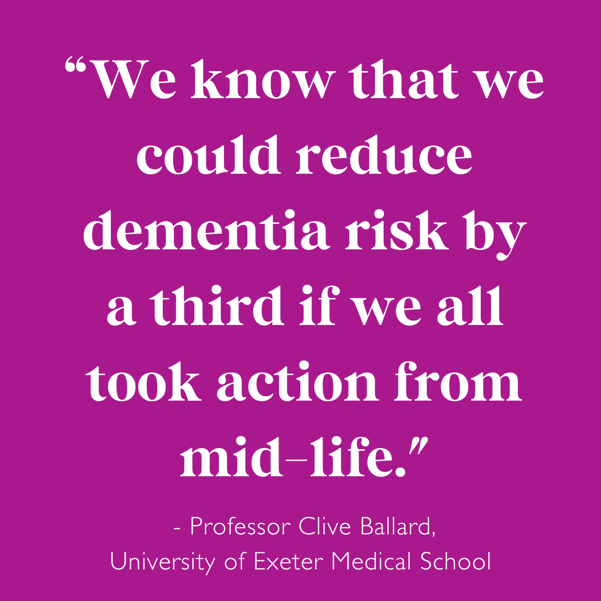 A recent study carried out by the University of Exeter and King’s College London has found that people who wear an effective hearing aid can help to reduce their risk of dementia later in life. To find out more, visit: ow.ly/c7rq50Oqn17 #DementiaAwareness #DAW2023
