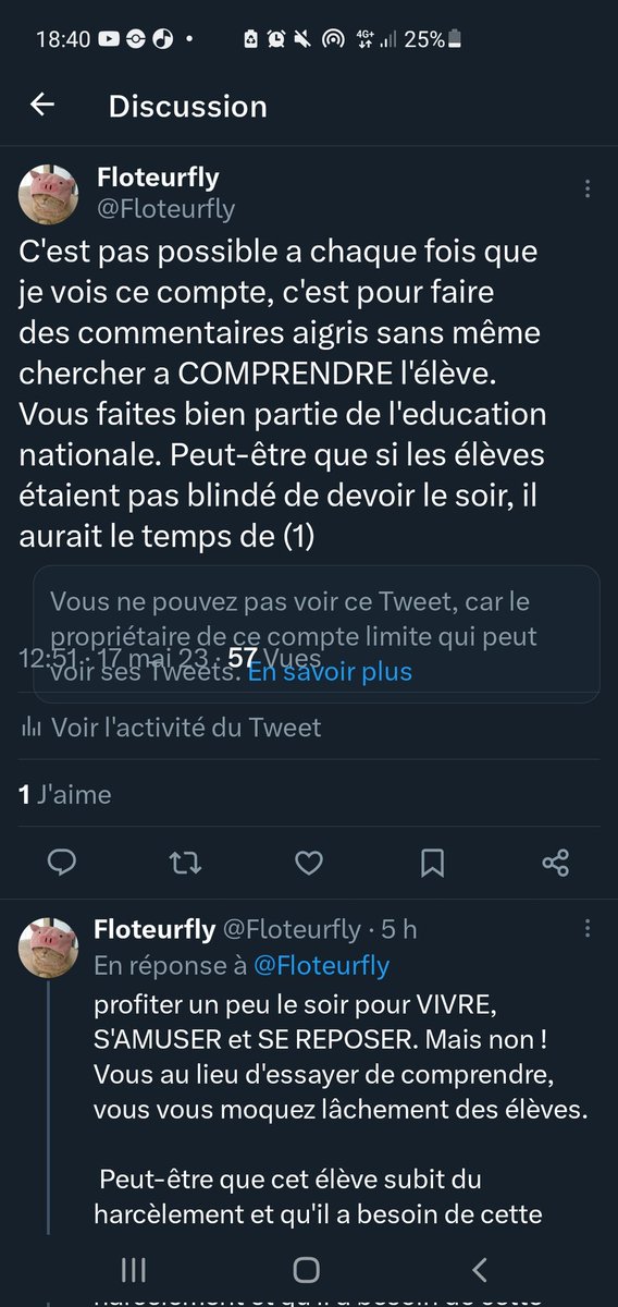 Floteurfly's tweet photo. Réponse de la personne https://t.co/QTIbqqRkbe