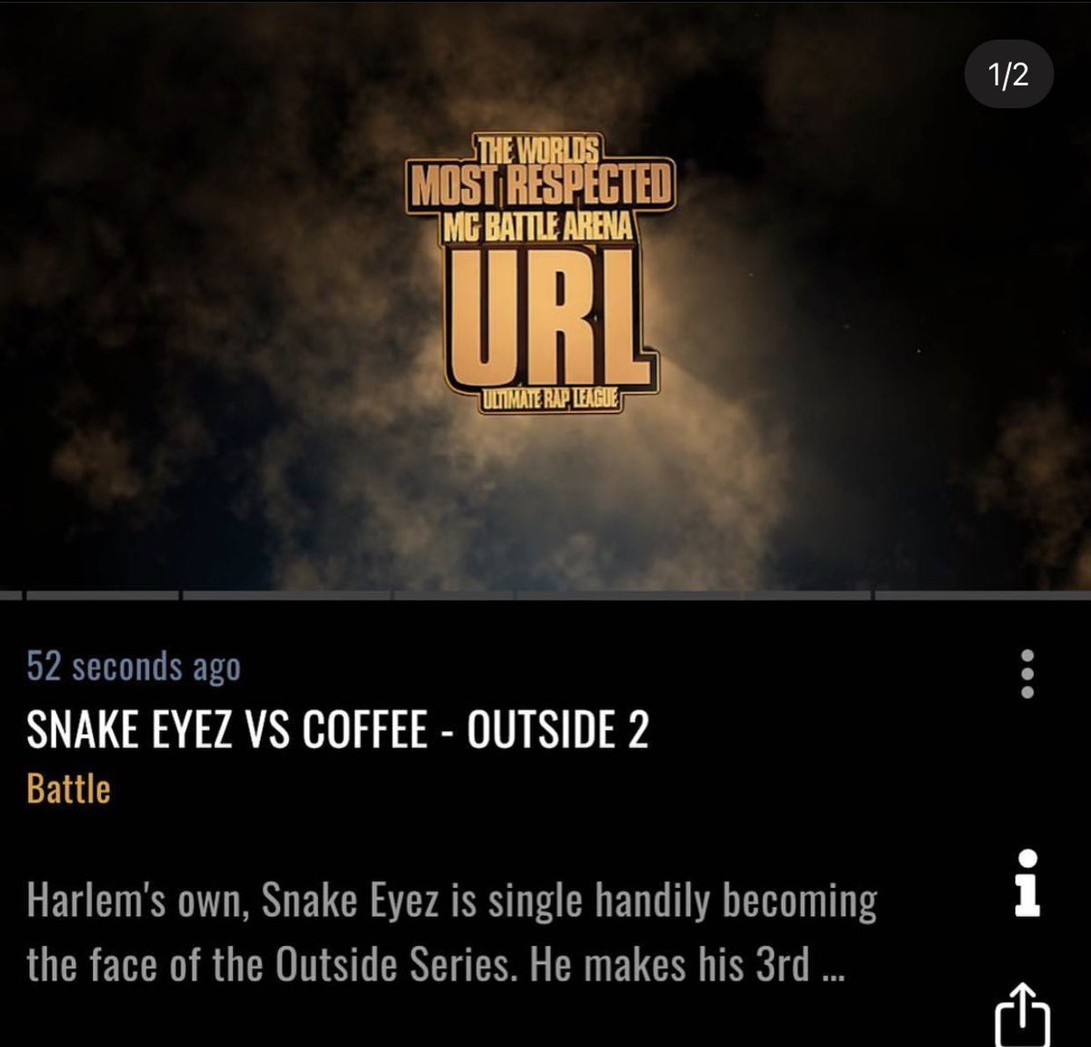 SnakeyezFg's tweet photo. Single handily “ @urltv 🥷

Out now 🔥🔥 #IWasOutside #Myshit https://t.co/mMvRsqyAj1