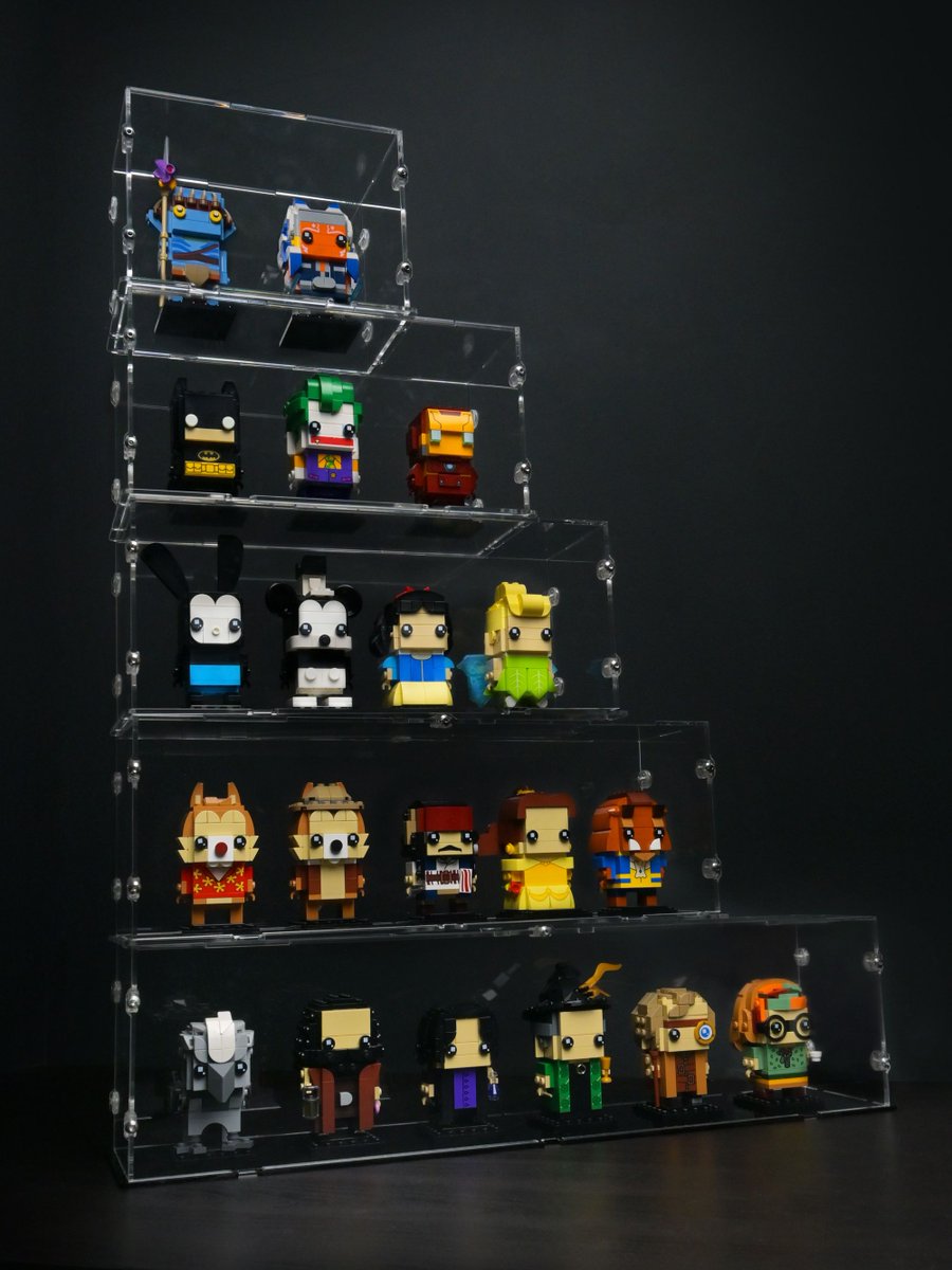 idisplayit's tweet photo. Check out our mountain of LEGO Brickheadz ⛰️!
Why not upgrade your #brickheadz collection with our stackable display cases - available to show off 1, 2, 3, 4, 5 or 6 at a time!
#lego #legobrickheadz #displaycases #brickheadzcollection #legocollection #legocase #legostorage https://t.co/unXhZqRqis