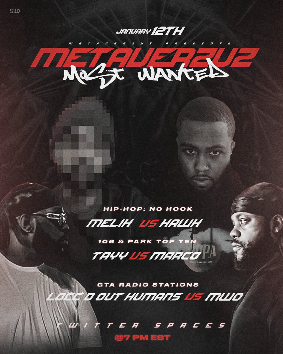 YungWhurlin's tweet photo. #MetaClub sent shockwaves throughout the league and the "Most Wanted" card would prove to be one of tremendous stakes at play. #MetaClub, #MX, and #mWo would all look to assert themselves as dominant forces. It was looking like possibly the biggest card in @METAVERZUZTBG history. https://t.co/FiQb73rkZV