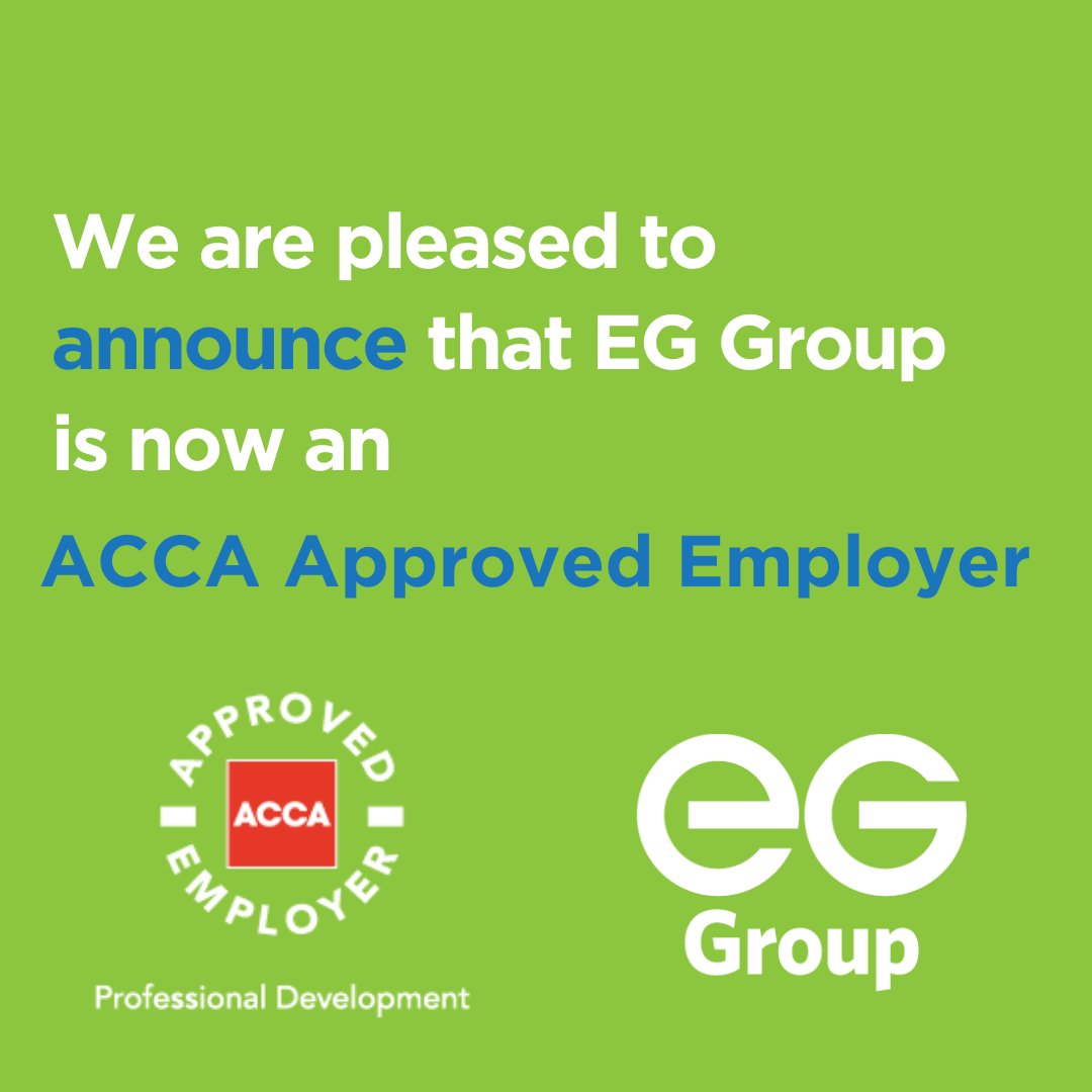 Exciting news! ⭐ We've been recognised as an @ACCAOfficial Approved Employer! 🎉 This sets a benchmark for our training and support, aligning with ACCA's requirements. #eggroup #accaapprovedemployer