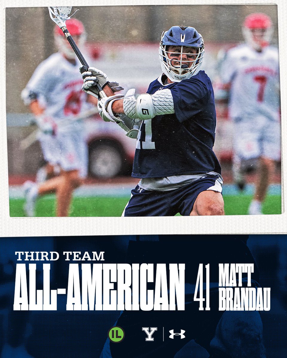 Congratulations to our 2⃣ @Inside_Lacrosse All-Americans 👏👏 📰 bit.ly/431uYM6 | #ThisIsYale