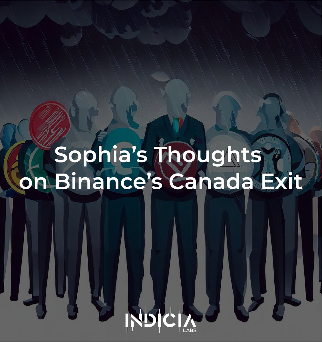 SophiasMood's tweet photo. Binance exits Canada due to tightening crypto regulations, but what does this mean for crypto investors? https://t.co/aJ4xL5xJZ1