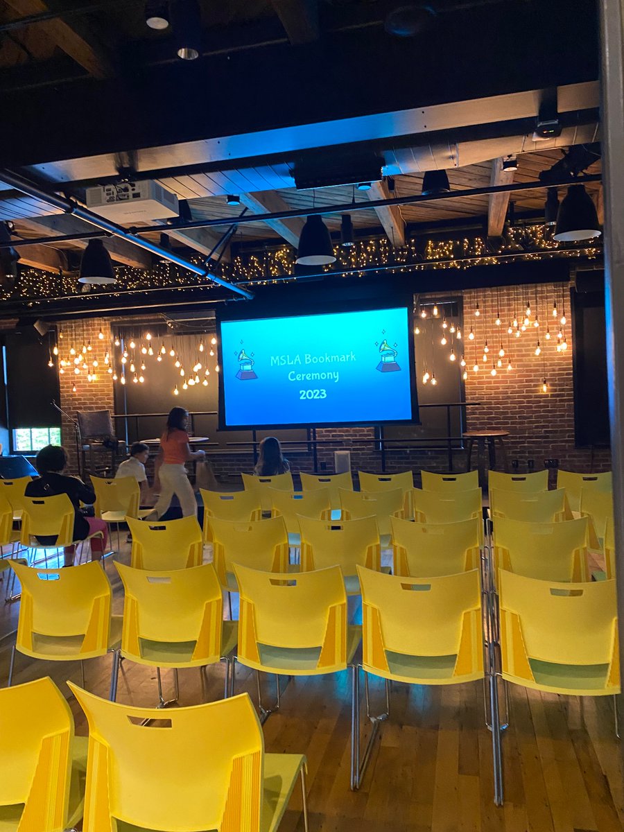 DedhamMSLibrary's tweet image. On Monday night, I was thrilled to attend the @MSLAtweet Bookmark Awards at Unlikely Story to recognize 7th grader Veronica.  She received a gift card and recognition with all other winners and honorees.  
Congrats again, Veronica!