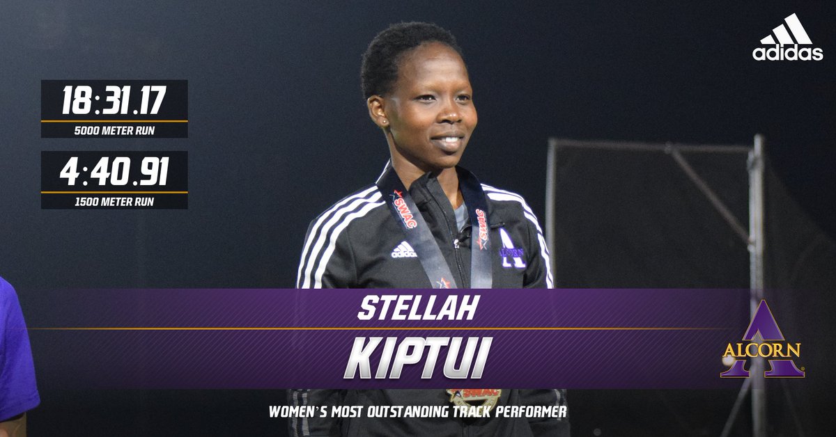 BRAVESSPORTS's tweet photo. Congratulations to Stellah Kiptui on being named the @theswac Women’s Most Outstanding Track Performer at the 2023 SWAC Outdoor Championships!!

#FearTheBrave https://t.co/C7LjmkpLHs