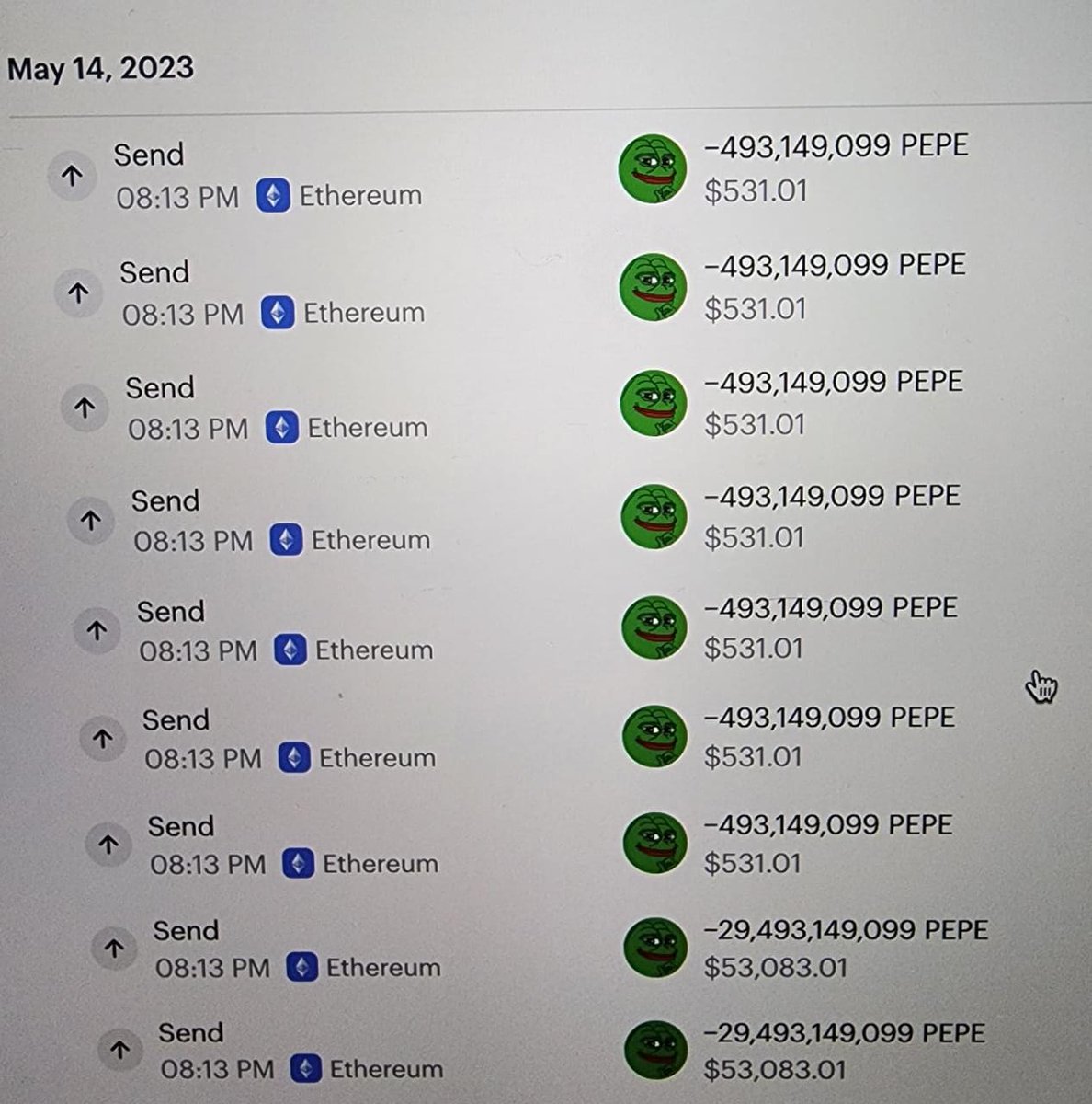 You have 6 hours $PEPE 

Drop your ETH address 

Like &amp; RT 

Must be following me